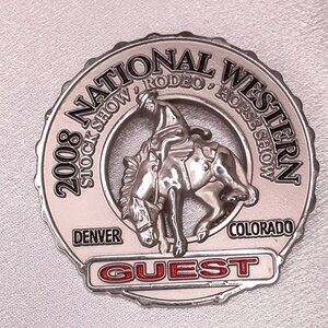 Collector's Item.  2008 National Western Denver, Colorado Horseshow Guest Pass